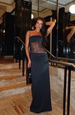 Kamilly Beauty - Vestido elegante con encaje